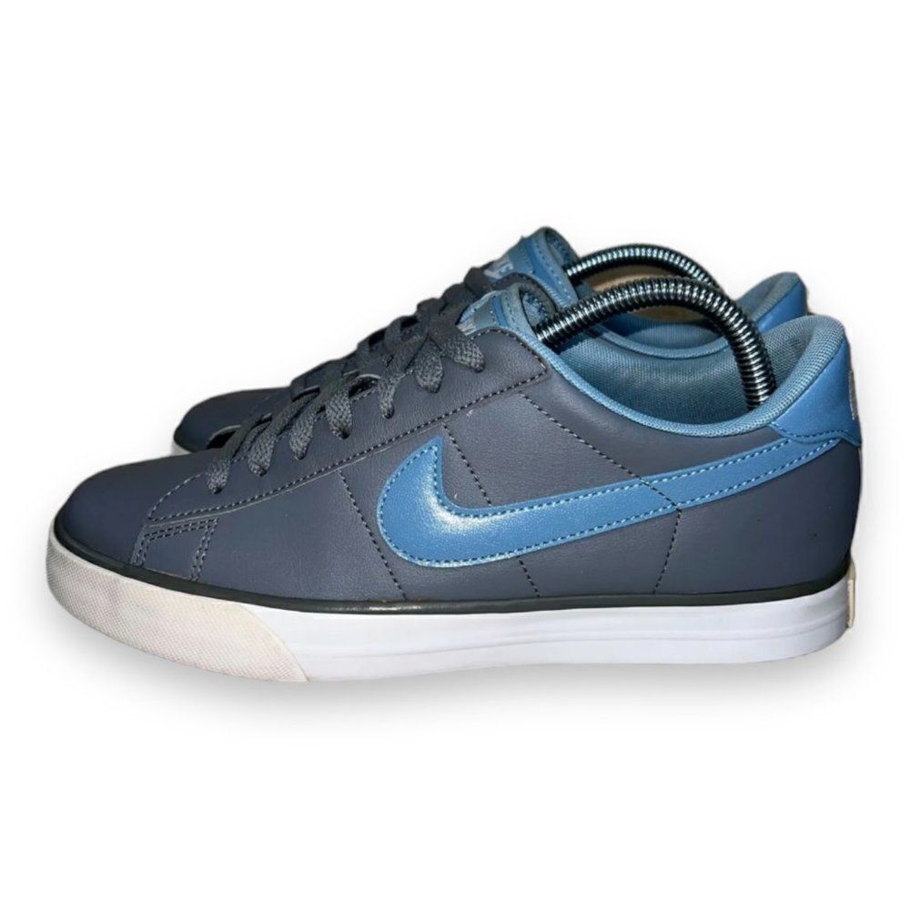 Nike Sweet Classic Leather Cool Grey/Worn Blue 354496-016 Women's